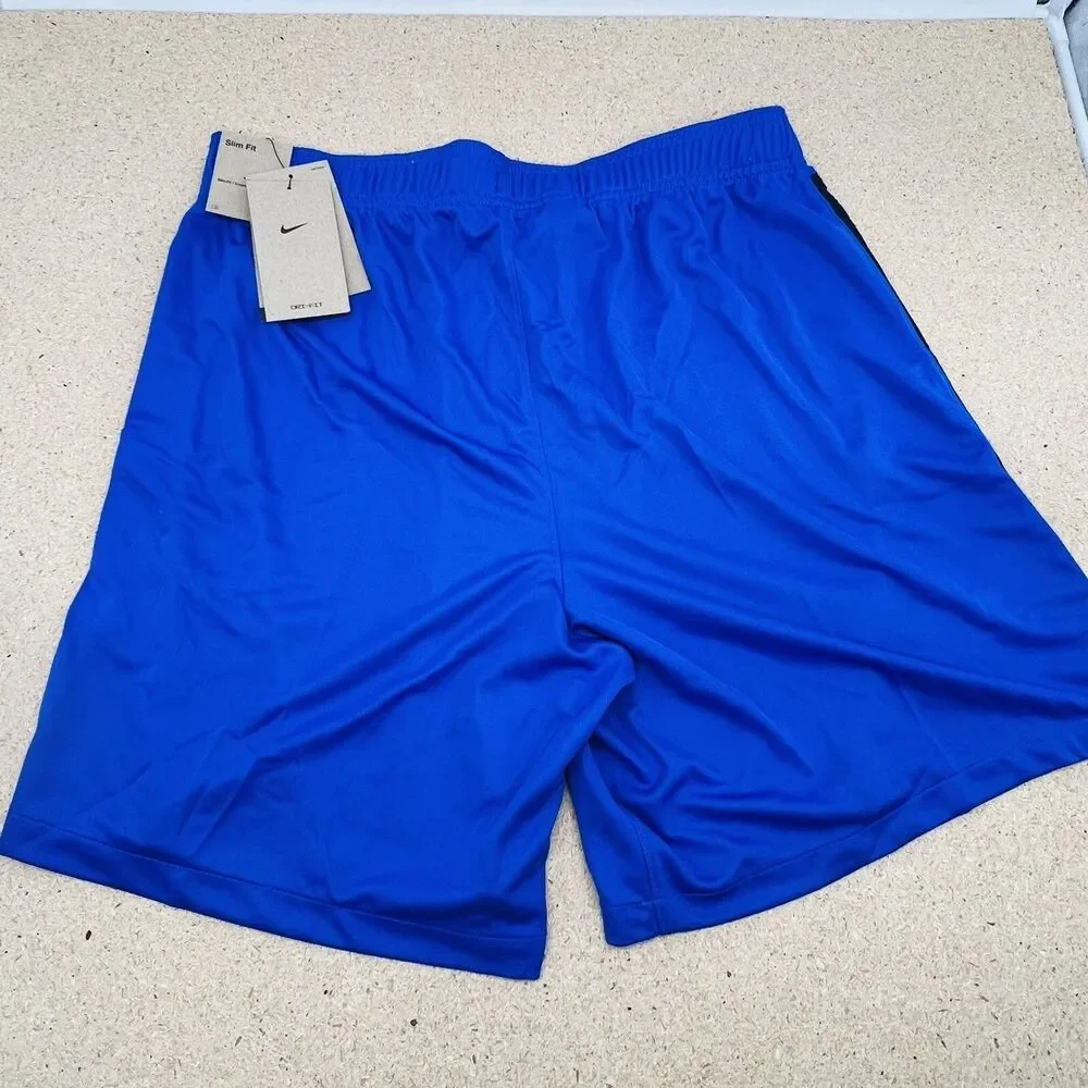 NEW XXL Barcelona Nike 2021/22 Third Stadium Performance Shorts Blue DB5910-405